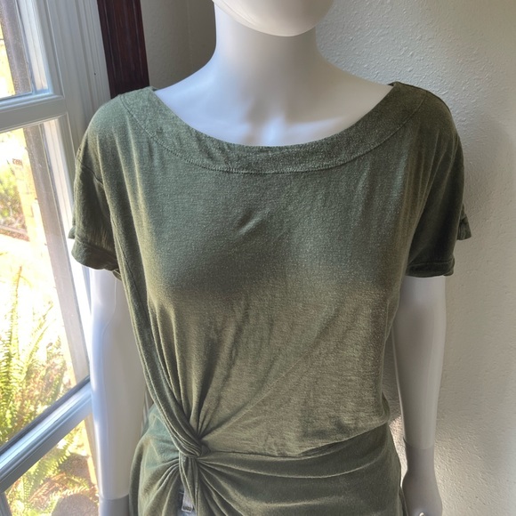 Anthropologie twist split tunic tee - Picture 5 of 10